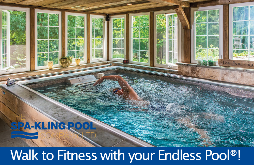 Walk to Fitness with your Endless Pool®!